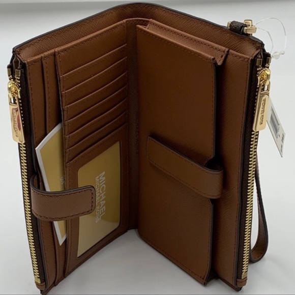 MICHAEL KORS LG XCHAIN SHOULDER TOTE & WALLET-WRISTLET-PHONE CASE 2 piec… - Picture 14 of 16